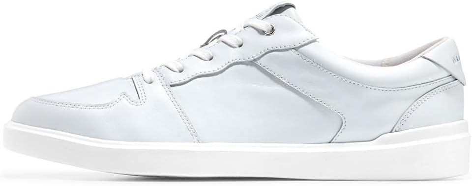 Cole Haan Women's Grand Crosscourt Modern Tennis Sneaker, White/Argento, 10