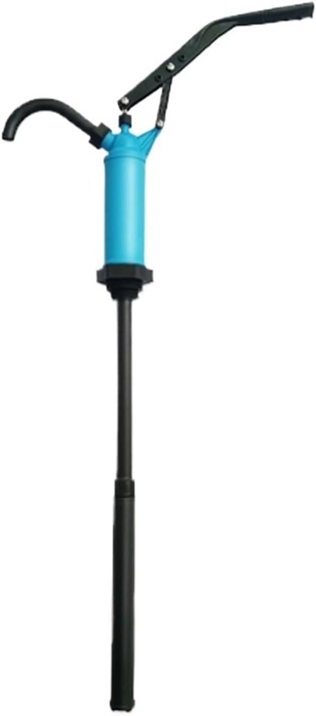 Drum Pump, Barrel Pump With Lever Action Portable Hose Assembly Tool Non Slip Handle Oil Drum Hand For Petrol Transfer Water,Barrel Pump