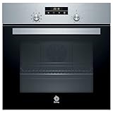 Balay 3HB2031X0 - Horno Eléctrico, 60x60 cm, Capacidad 66 L, Color Negro y Acero Inoxidable
