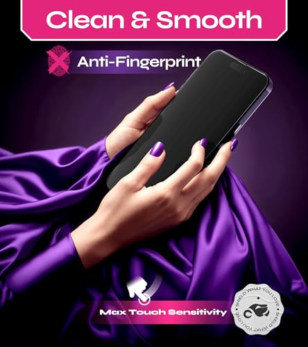 Image of Defenslim Screen Protector for iPhone 15 Plus / 16 Plus (2Pack), Easy Auto-Align Install Kit, 6.7 inch Tempered Glass, 9H Hardness, Ultra HD Clear, Case Friendly, EasyShield