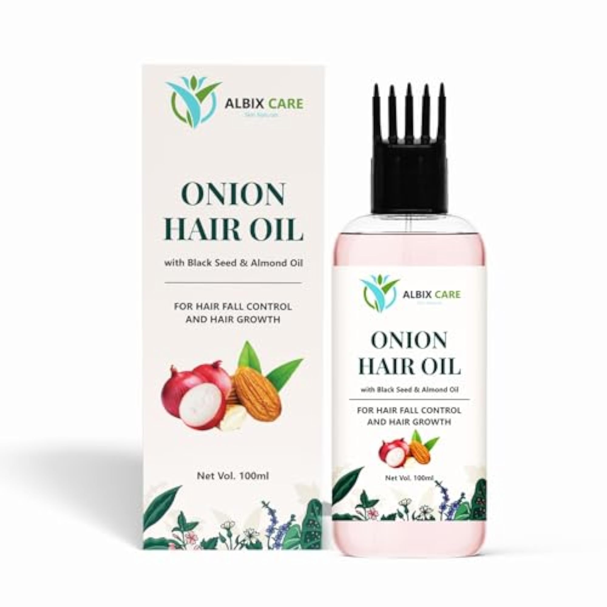 Onion Hair Oil for Growth and Fall Control, 100ml