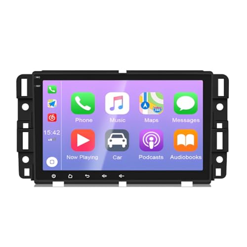 8 inch Car Stereo Radio Upgrade for Chevy 2019-2024 Express 2500 3500 with Wireless Carplay Android Auto,2+32G Touch Screen Radio GPS Head Unit Support WiFi Bluetooth FM SWC Mirror Link Mic