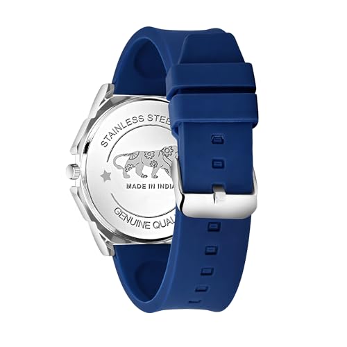 Image of styledose Men's Watch Analog Quartz with Chronograph & Silicone Strap -Casual & Formal Wrist Watch for Men