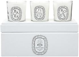 Diptyque Votive Candle Trio-Baies, Figuier, Roses-3 ct.