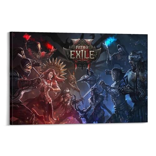 Poster "Path of Exile" (3) Bilddruck, Wandkunst, Poster, Gemälde, Leinwand, Poster, Kunstwerke, Raumästhetik, 20 x 30 cm