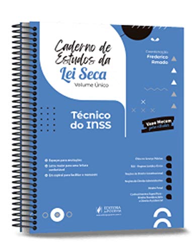 Caderno de Estudos da lei Seca - Técnico do INSS