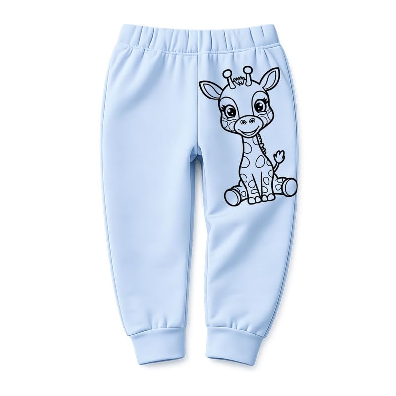 Image of EIO Unisex Cotton Pajama Pants for Boys & Girls Combo Pack | Kids & Baby Soft Sleepwear Pyjamas Combo Pack | Toddler Breathable Nightwear Bottoms