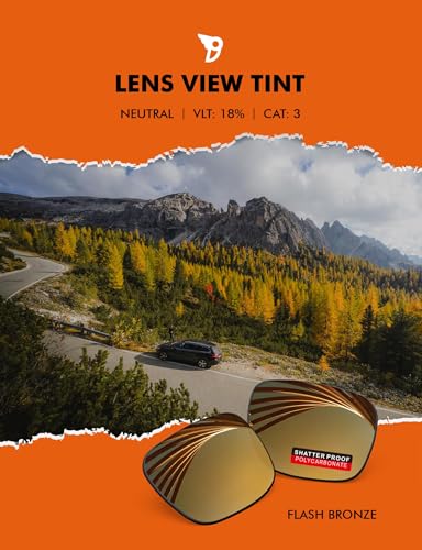 Image of PRO+ Polycarbonate Replacement Lenses for Ray-Ban New Wayfarer RB2132 52 /55 /58mm Sunglasses