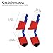 SEAEAGLE Chile flag A Pair Junior Athletic Short Tube Socks Children Calf Tube Socks Short Stockings