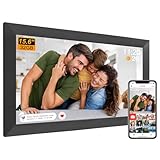 Digitaler Bilderrahmen – 15,6 Zoll FHD 1920x1080 IPS Touchscreen...