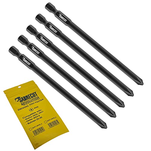 Image of SabreCut 5pcs SCP110PH2_5 110mm PH2 Drywall Autofeed Screwdriver Bits
