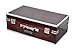 Amilav Collections Harmonium 9 Stopper(Portable), Chudidaar 7 Bellow, 42 Key, Two Reed(Bass-Male), 3 1/2 Octave,Coupler, Harmonium With Cover (Mahogany Color)