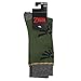 Bioworld Legend of Zelda Triforce Icon on Olive and Gray Men's Casual Crew Socks