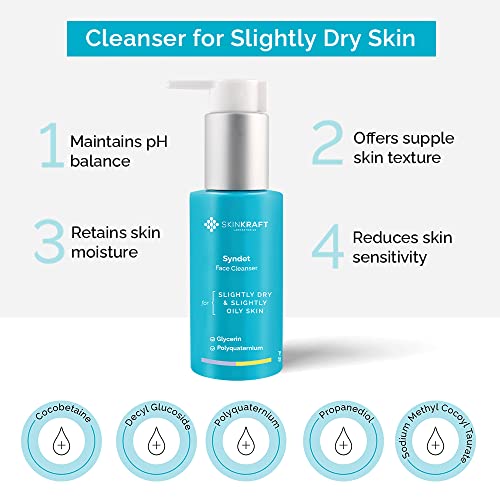 Image of SkinKraft Moderate Tan Removal Facial Kit For Slightly Dry Skin - Customized Skincare Kit - Cleanser + Moisturizer + Moderate Tan Serum - For Women & Men - Dermatologist Recommended (Pack Of 3)