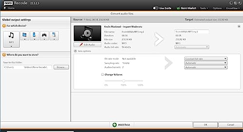 image for NERO Audio & Video Converter Software | MP3 Converter | MP4 Converter 
