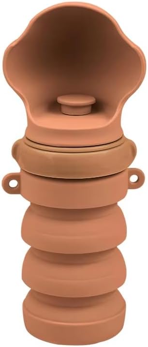 Botella de agua portátil de silicona para perros, a prueba de fugas, dispensador de agua plegable para mascotas, para caminar, senderismo, viajes,
