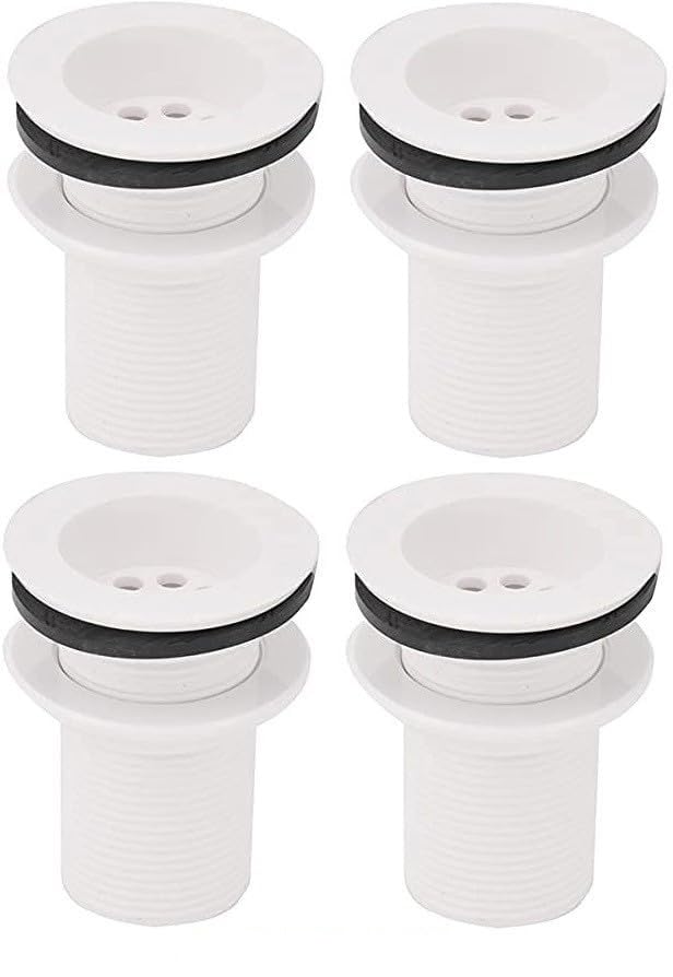 Senkiddpro Full Thread PVC Waste Coupling Washbasin Drain Outlet/Washbasin Jali(4pcs) Bathroom,Sink and Kitchen Suitable for Washbasin with Waste Pipe and Bottle Trap Cartridge Faucet (B0CBMFLF5B) Amazon Price History, Amazon Price Tracker