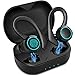 Cuffie Bluetooth Sport Aoslen Auricolari Bluetooth 5.0 Cuffie Senza Fili Intrauricolari Sportive Reali Impermeabile IPX7 con Hi-Fi Stereo Microfono 30 Ore di Riproduzione con Custodia di Ricarica