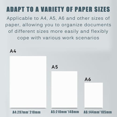 SXXZYAZJ Electric Paper Jogger, Commercial Paper Finisher, 18,000rpm Desktop Sorter with Static Removal, A4/A5/A6 Compatible, 500-sheet Bin, Automatic Paper Sorting Machine for Office - Thumbnail 6