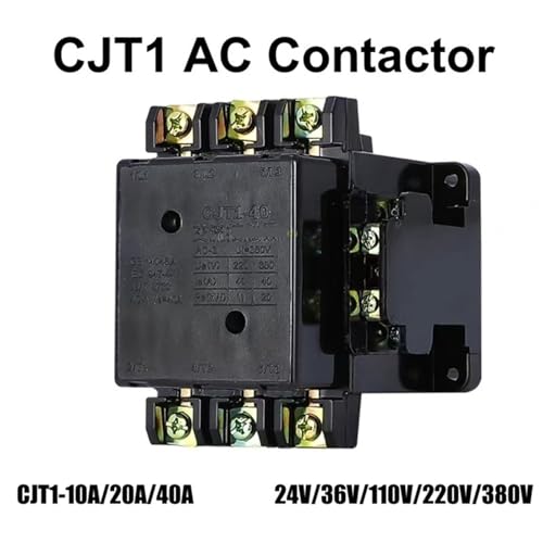 Contacteur CA CJT1 interrupteur de puissance monophasé 24V 20A - 3