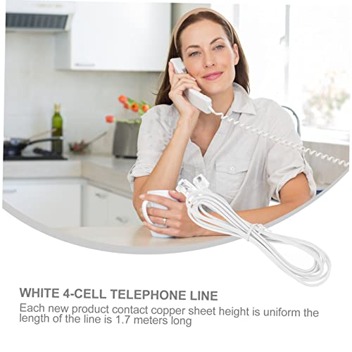 Evite cortes de señal con el cable de teléfono de cobre pesado DOITOOL para módem y fax 2