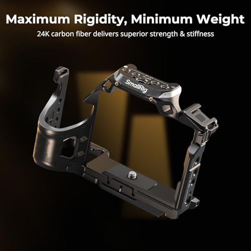 Image of SmallRig A7 V / A7R V / A7 IV Rhinoceros Cage for Sony Alpha 7 V /Alpha 7R V /Alpha 7 IV /Alpha 7S III /Alpha 7R IV, New Sleek & Streamlined Design 6029 | for Sony Alpha 7 V / Alpha 7R V / Alpha 7 IV / Alpha 7S III / Alpha 7R IV, New Sleek & Streamlined Design
