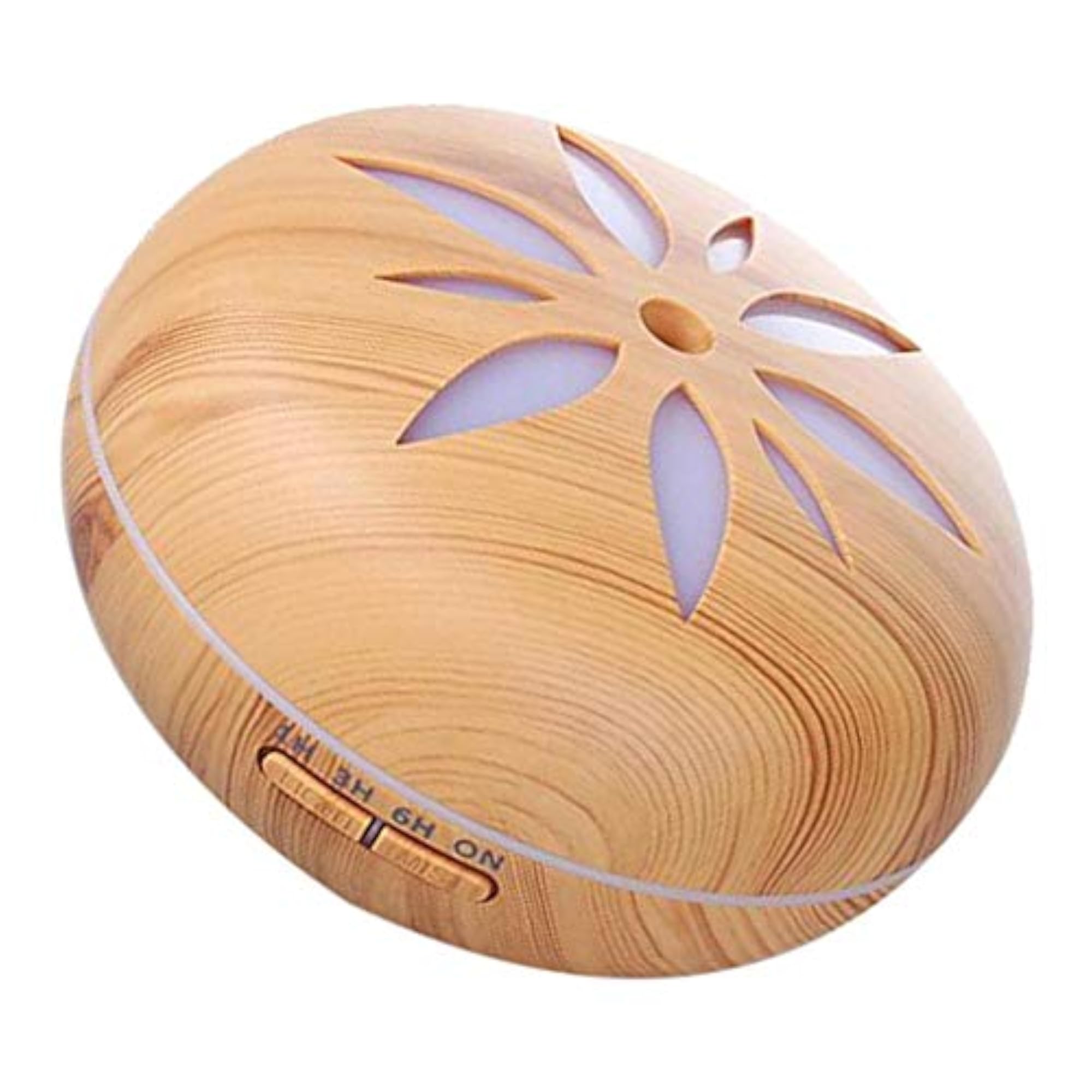 LICHTS British Plug RC Wood Grain Aroma Diffuser 500ml