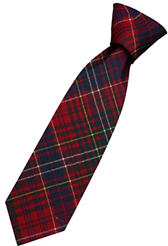 Cravate en Laine Écosse Lumsden Modern Tartan accessoire costume homme hiver