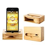 lautsprecher holz handy Natürliches Echo: Echo-Resonanz-Prinzip mit Stimme, tiefe und kraftvolle Klangholzmaterialien garantiert.Telefon im Kartensteckplatz, entweder lassen Sie sich besser mit der Musik vergnügen, um das Video bequemer sehen zu können.