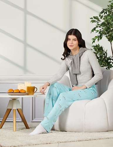 Image of Van Heusen Relaxed Fit Functional Pocket Ultra Soft Allover Print Lounge Pants - Available in Pack of 1 & 2