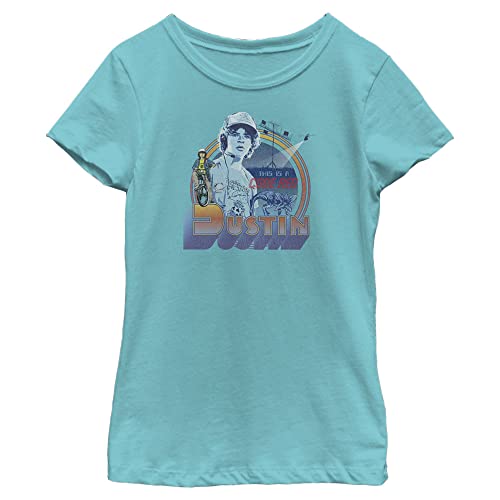 Netflix Stranger Things Code Red Girls Short Sleeve Tee Shirt