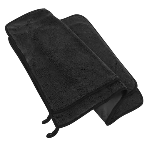 Yardenfun マイクロファイバータオル 2枚 車用洗車用クロス 超吸収性 車用クリーニングタオル