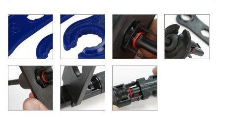 Chiavi Per Connettori Solari MC4 - Set Di 2 Pezzi In Plastica Rinforzata - Foto 11