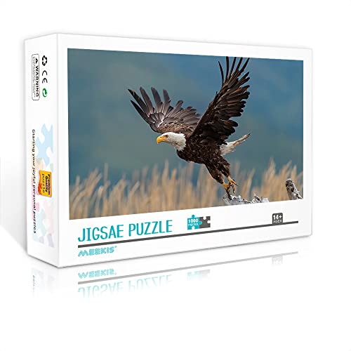 Mini-Puzzle für Erwachsene 1000 Teile Puzzle mit Glatze Familienspiel Dekompressionspuzzle Spielzeug (38x26cm Kartonpuzzle) Puzzles für Erwachsene und Kinder Cover