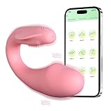 FVLFIL G-spot Vibrator with APP,Rechargerable Adult Sex Toys 10 Vibrations, Long Distance Bluetooth