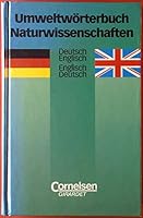 Umweltworterbuch Naturwissenschaften: Deutsch/Englisch Englisch/Deutsch 346449425X Book Cover
