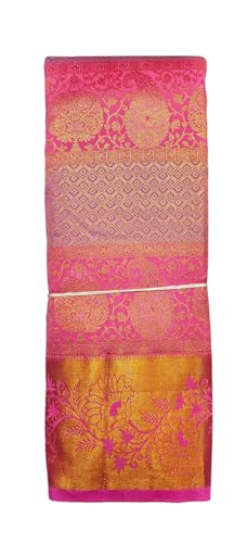Image of VFCollections Women's Kanchipuram Silk Saree With Blouse Piece
