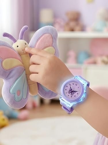 Image of FRIEDRICH 3D Cartoon Charecter Multi Colour Light Children Kids Watch for Boys Girls Analog Watch Boys Best Gift Baby for Kids Watch for 3+ to 11 Year Old boy Girl