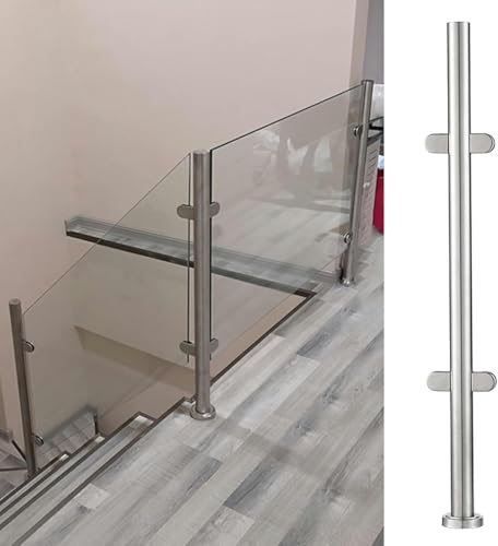 Poteaux de diamètre de tube 51 mm pour aménager un balcon moderne et une rampe de mezzanine