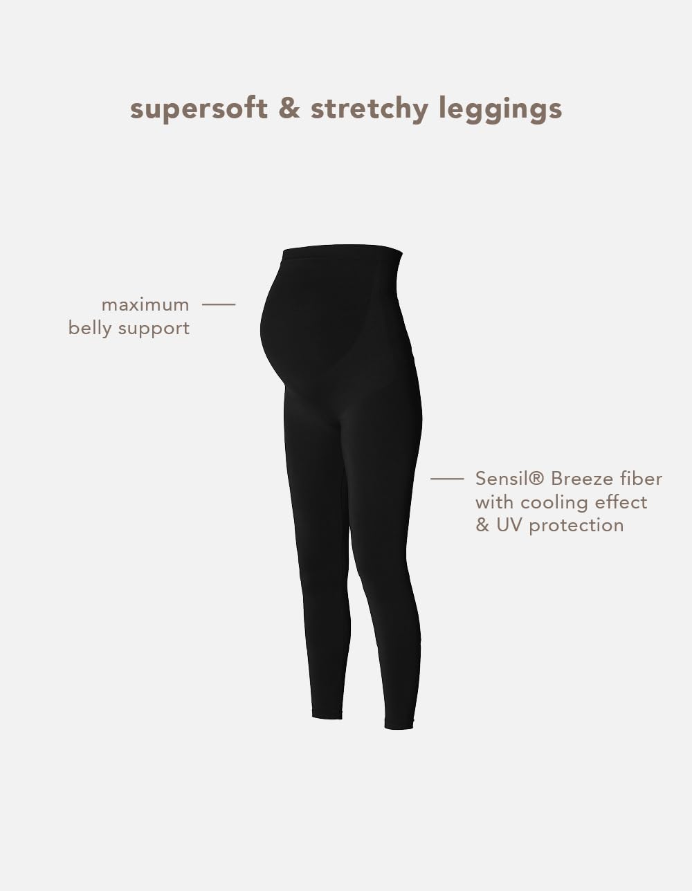 Noppies Cara Seamless Sensil® Legging OTB - Leggings Mujer