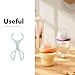 HYTROVE 2pcs Bottle Tongs Multi-functional Feeding Gripper for Babies with Anti-slip High Temperature Resistant Clamp Green Bottle Holders for Nursing