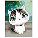 Produktbild Ölgemälde Tier eine Generation von digitalen außenhandel DIY rahmenlose großhandel Tier shopify AliExpress eby Yama @ no Frame 40X50CM