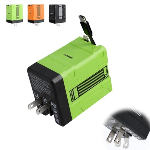 120W 2-in-1 Foldable Wall Charger for Phone, Tablet, Laptop