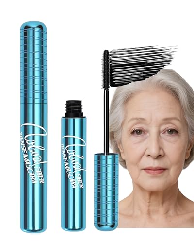 Mascara for Older Women 60 Plus,Black Waterproof Mascara Lengthening for Seniors,Prime Mascaras...