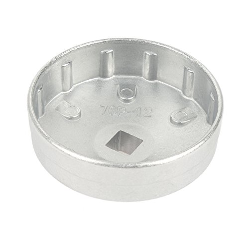 Llave de filtro de aceite de 23 unidades, llave de filtro de aceite,llaves moldeadas a presión,para quitar la tapa del filtro de aceite y coche con herramienta de filtro de aceite (azul)