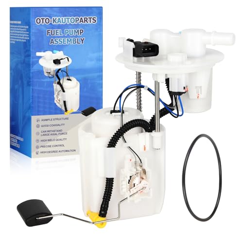 OTO-K Electric Fuel Pump Module Assembly with Sending Unit Compatible with Hyundai Elantra 2014 2015 2016, V-eloster 2012 2013 2014 2015 & Kia Forte, Forte5 2013 2014 2015 2016,1.6L 2.0L,OE#311102V500