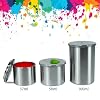 Paint Density Specific Gravity Cup, Stainless Steel Coating Density Cup Liquid Densimeter Pycnometer Coating Specific Gravity Cup (100ML)