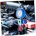 Angoily Nitrogen Test Table Refrigerant Gauges Air Conditioning Refrigerant Pressure Meter Refrigerant Manifold Manometer The Refrigerant Single-Meter Valve R22 Aluminum Alloy