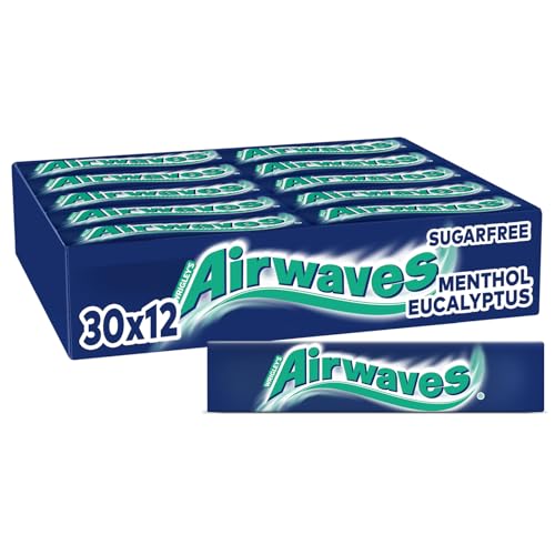 Guma Airwaves Mentol Eukaliptus 14g x 30 sztuk