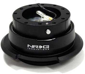 NRG Steering Wheel Quick Release Gen 2.8 Black Diamond Cut (Part: SRK-280BK) Free Standard Shipping